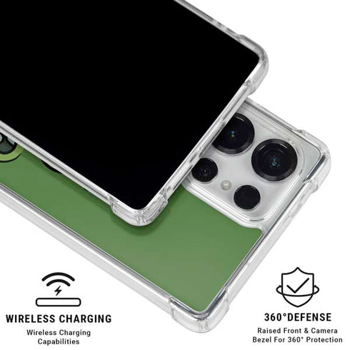 Adult Swim Rick and Morty Pickle Rick Galaxy S25 Ultra Clear Case